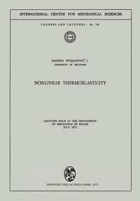 bokomslag Nonlinear Thermoelasticity