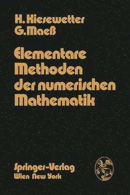 bokomslag Elementare Methoden der numerischen Mathematik