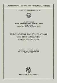bokomslag Linear Adaptive Decision Functions and Their Application to Clinical Decision