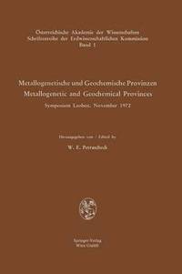 bokomslag Metallogenetische und Geochemische Provinzen / Metallogenetic and Geochemical Provinces