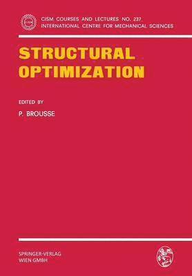 bokomslag Structural Optimization