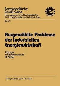 bokomslag Ausgewhlte Probleme der industriellen Energiewirtschaft