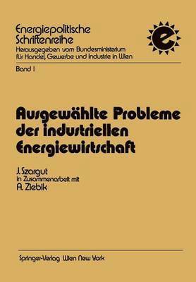 bokomslag Ausgewhlte Probleme der industriellen Energiewirtschaft