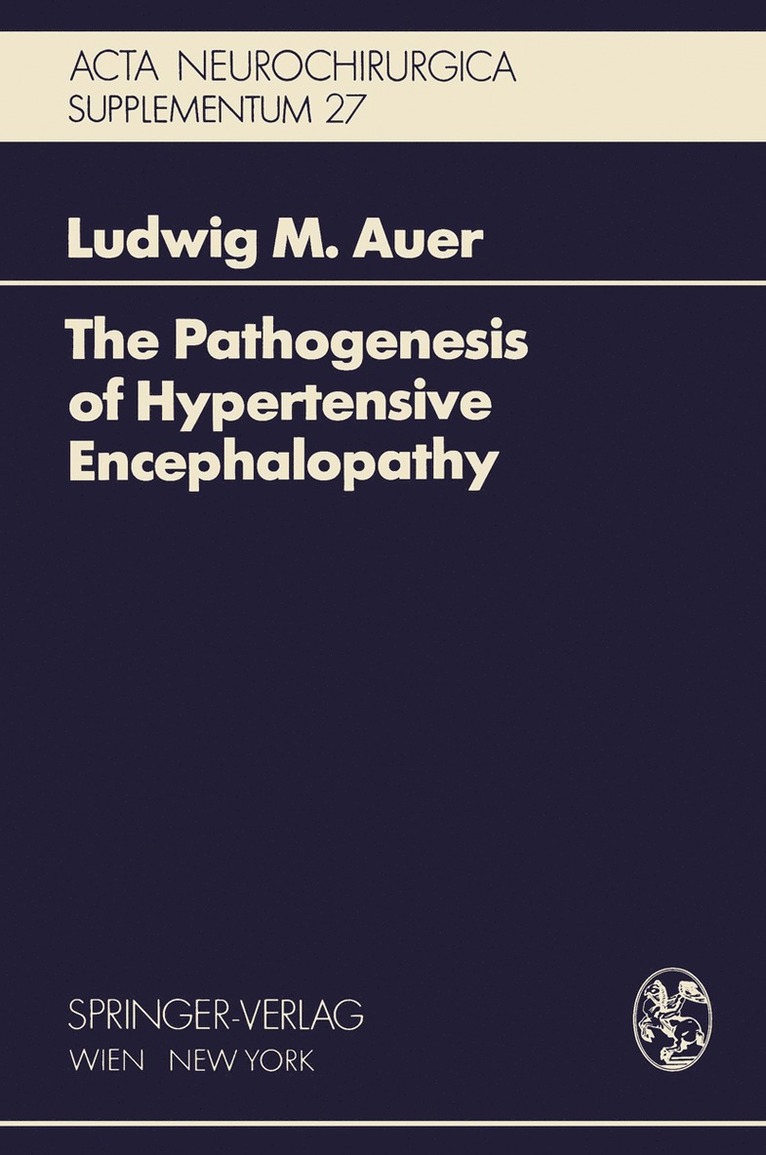 Pathogenesis of Hypertensive Encephalopathy