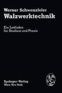 bokomslag Walzwerktechnik