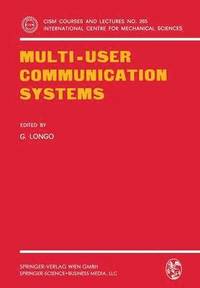 bokomslag Multi-User Communication Systems