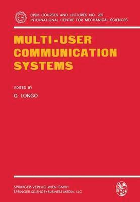 Multi-User Communication Systems 1