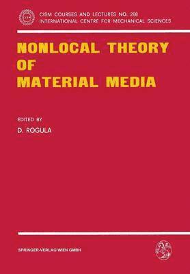 bokomslag Nonlocal Theory of Material Media