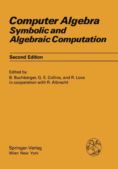 B. Buchberger, G.E. Collins, R. Loos - Computer Algebra, Häftad