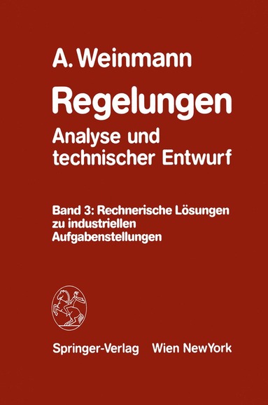 bokomslag Regelungen Analyse und technischer Entwurf