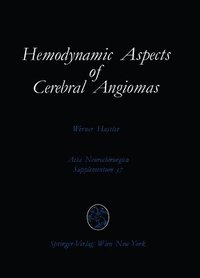bokomslag Hemodynamic Aspects of Cerebral Angiomas