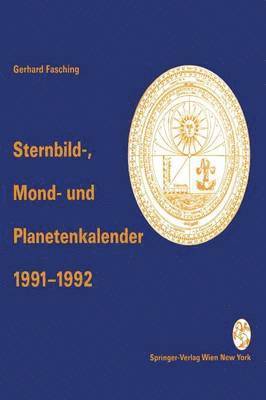 Sternbild-, Mond- und Planetenkalender 19911992 1