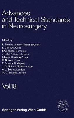 L. Symon, L. Symon - Advances and Technical Standards in Neurosurgery, Inbunden