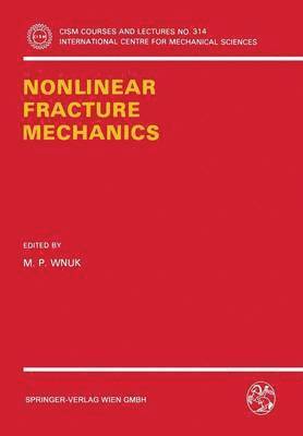 bokomslag Nonlinear Fracture Mechanics