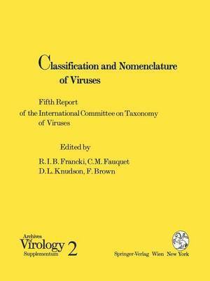 bokomslag Classification and Nomenclature of Viruses