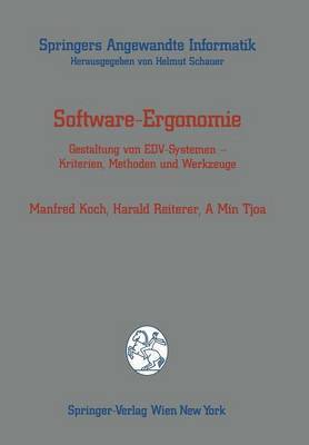 bokomslag Software-Ergonomie