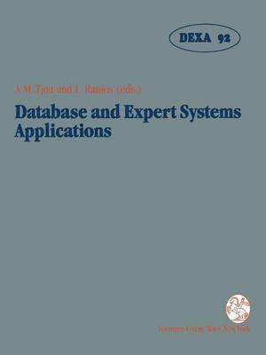 bokomslag Database and Expert Systems Applications