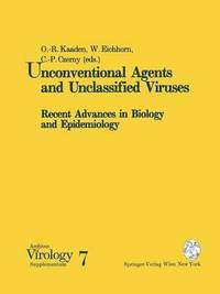 bokomslag Unconventional Agents and Unclassified Viruses