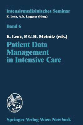 bokomslag Patient Data Management in Intensive Care