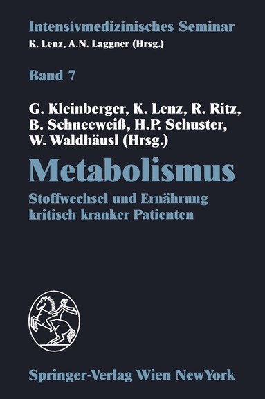 Gunther Kleinberger, Kurt Lenz, Rudolf Ritz, Bruno Schneeweiß, Hans-Peter Schuster, Werner Waldhäusl - Metabolismus, Häftad