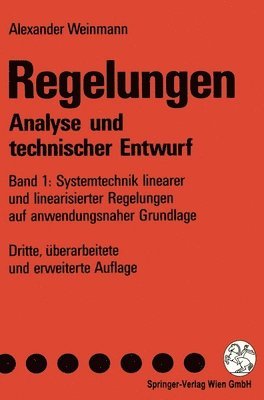 bokomslag Regelungen. Analyse Und Technischer Entwurf