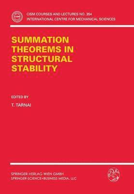 bokomslag Summation Theorems in Structural Stability