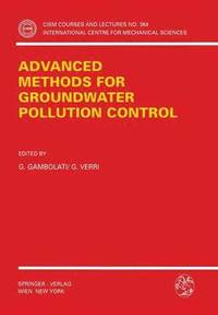 bokomslag Advanced Methods for Groundwater Pollution Control