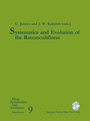 bokomslag Systematics and Evolution of the Ranunculiflorae