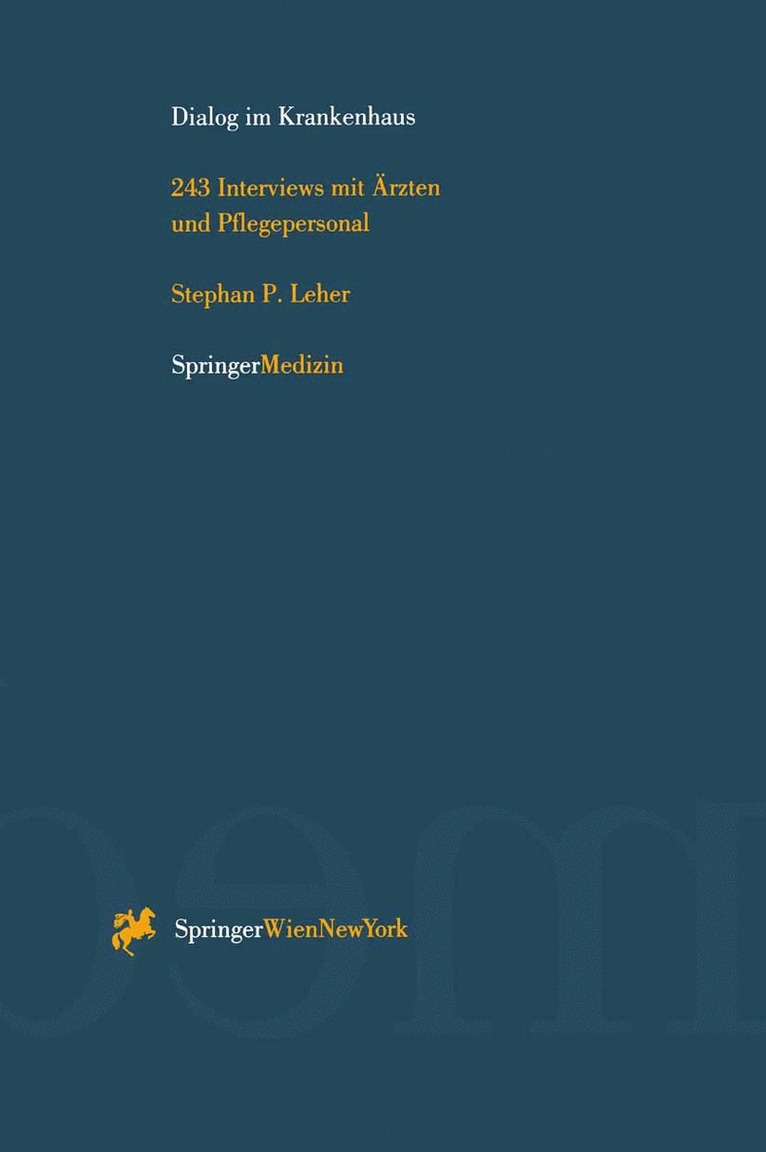 Dialog im Krankenhaus