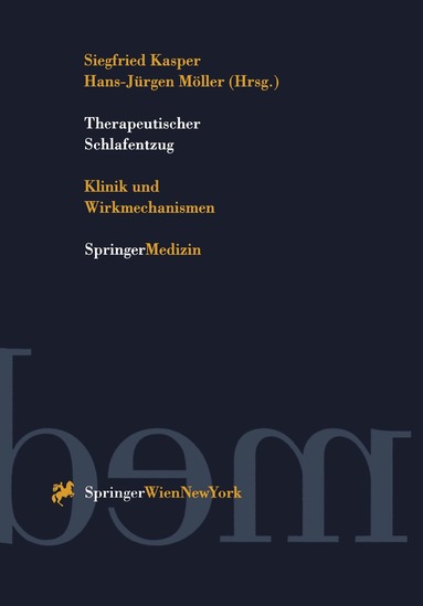 Siegfried Kasper, Hans-Jürgen Möller - Therapeutischer Schlafentzug, Häftad