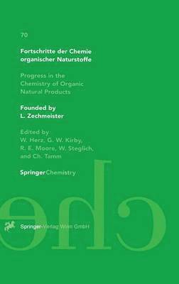 bokomslag Fortschritte der Chemie organischer Naturstoffe Progress in the Chemistry of Organic Natural Products