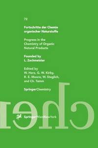 bokomslag Fortschritte der Chemie organischer Naturstoffe / Progress in the Chemistry of Organic Natural Products