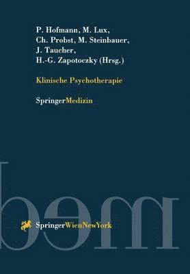 bokomslag Klinische Psychotherapie