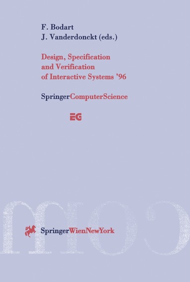 Francois Bodart, Jean Vanderdonckt - Design, Specification and Verification of Interactive Systems ’96, Häftad