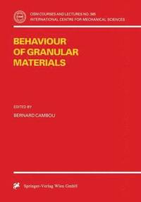 bokomslag Behaviour of Granular Materials