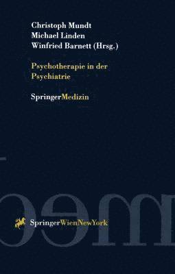 bokomslag Psychotherapie in der Psychiatrie