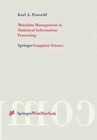 bokomslag Metadata Management in Statistical Information Processing