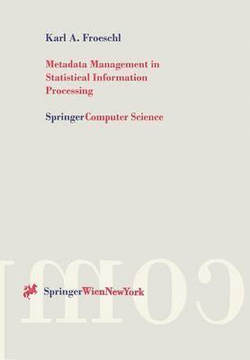 bokomslag Metadata Management in Statistical Information Processing