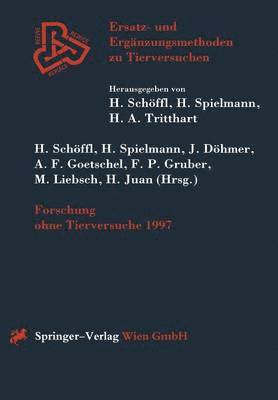 bokomslag Forschung ohne Tierversuche 1997