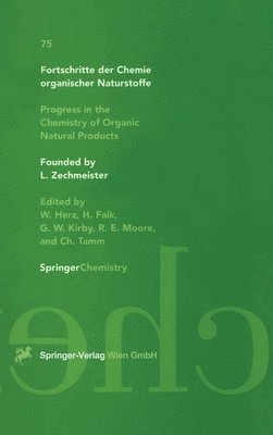 bokomslag Fortschritte Der Chemie Organischer Naturstoffe / Progress in the Chemistry of Organic Natural Products 75: v. 75