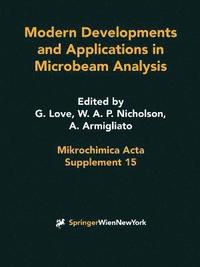 bokomslag Modern Developments and Applications in Microbeam Analysis