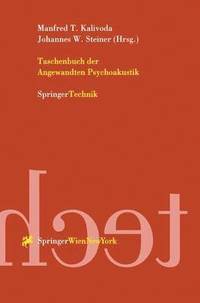 bokomslag Taschenbuch der Angewandten Psychoakustik