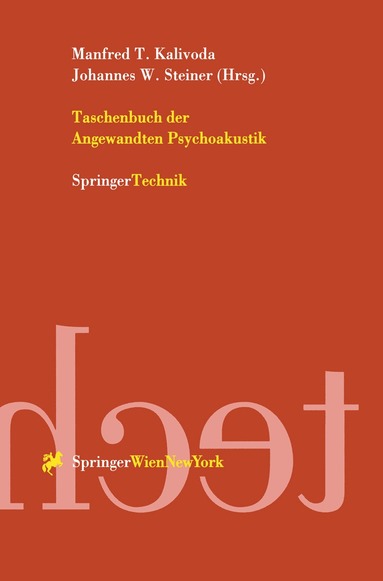 bokomslag Taschenbuch der Angewandten Psychoakustik