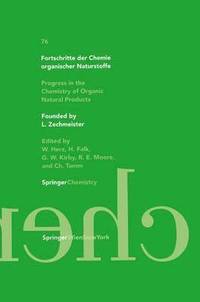 bokomslag Fortschritte der Chemie organischer Naturstoffe / Progress in the Chemistry of Organic Natural Products