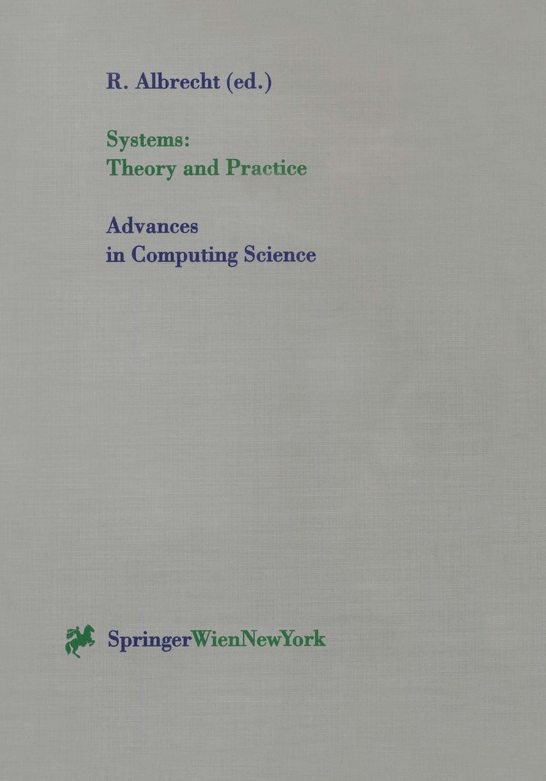 Rudolf Albrecht - Systems: Theory and Practice, Häftad
