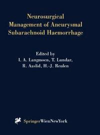bokomslag Neurosurgical Management of Aneurysmal Subarachnoid Haemorrhage