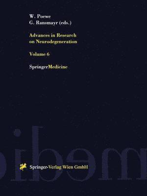 Advances in Research on Neurodegeneration