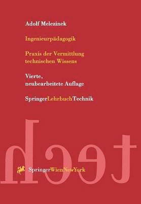bokomslag Ingenieurpädagogik