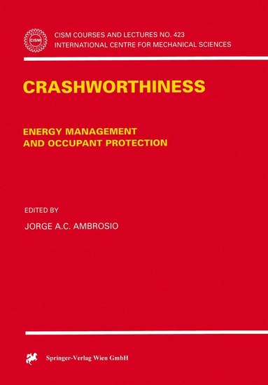 Jorge A.C. Ambrosio - Crashworthiness, Häftad