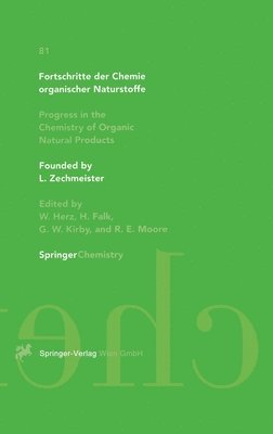 bokomslag Fortschritte Der Chemie Organischer Naturstoffe / Progress in the Chemistry of Organic Natural Products: v. 81